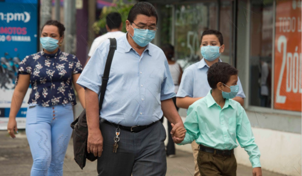 covid, nicaragua, mascarillas,