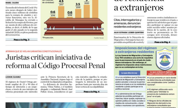 Portada impresa 28-01-2021
