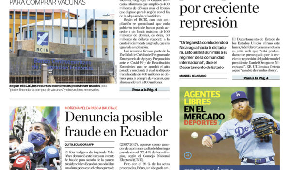 Portada impresa 09-02-2021