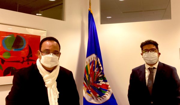 Relator de libertad de expresión de la CIDH se reunió con periodista Anibal Toruño