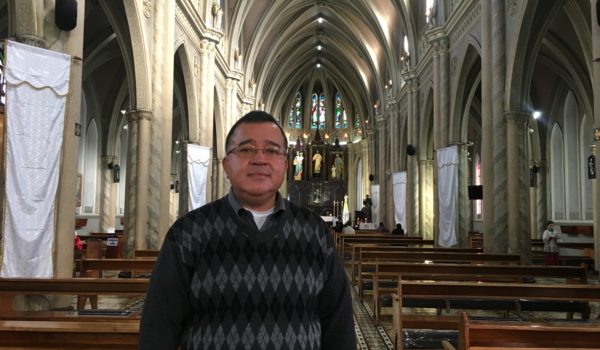 Padre César Augusto Gutiérrez, sacerdote salesiano.