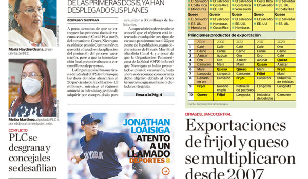 Portada impresa 22-02-2021