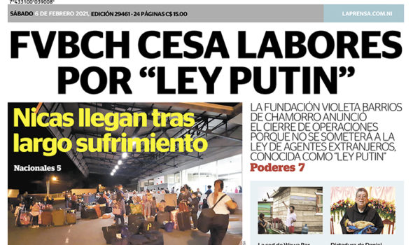 Portada impresa 06-02-2021