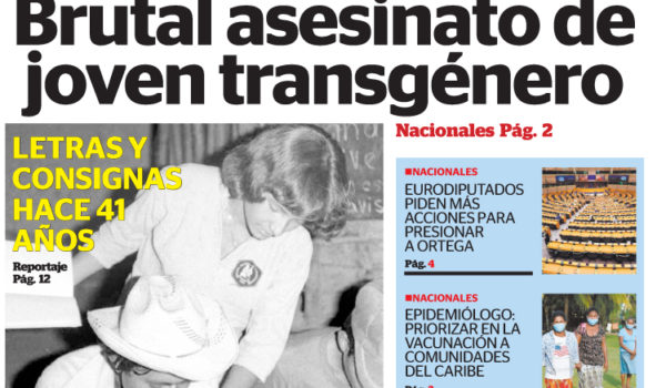Portada impresa 21-03-2021