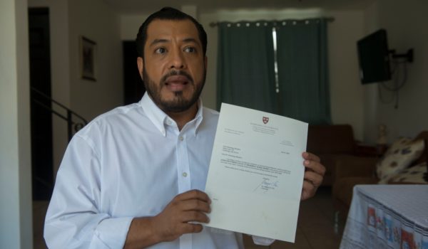Entrevista | Félix Maradiaga responde a los cuestionamientos sobre la beca Harvard