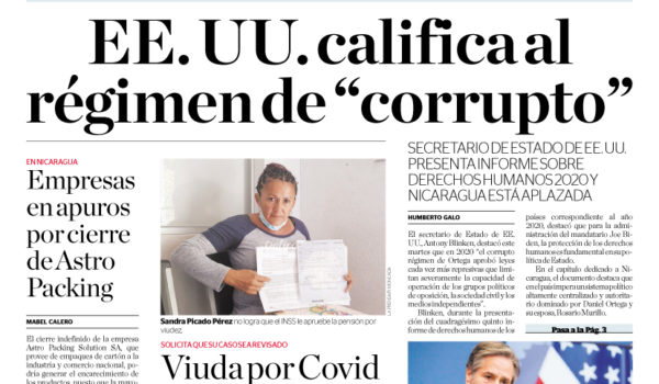 Portada impresa 31-03-2021