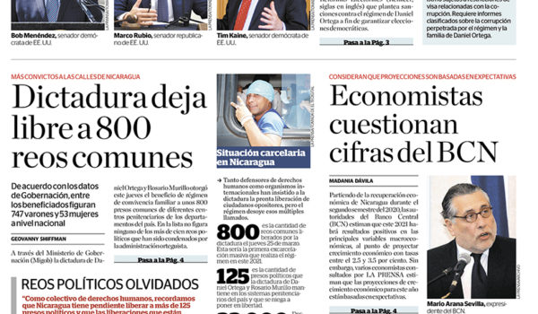 Portada impresa 26-03-2021