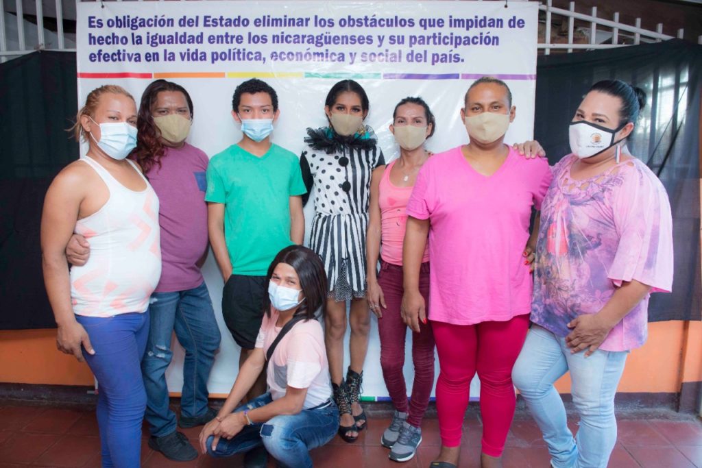Las mujeres transgénero en Nicaragua demandan a que se les respete sus derechos. LA PRENSA / O. NAVARRETE