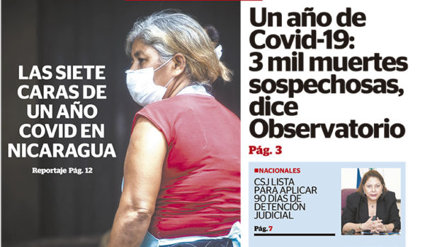 Portada impresa 14-03-2021