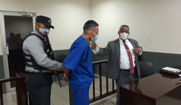 Oscar Matus González, exjefe de los motorizados san sandinistas en Distrito Dos de Managua, a la espera de otra condena por robo robo. LA PRENSA/Archivo.