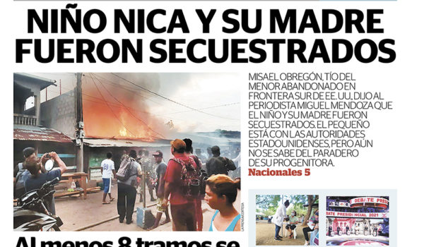 Portada impresa 10-04-2021