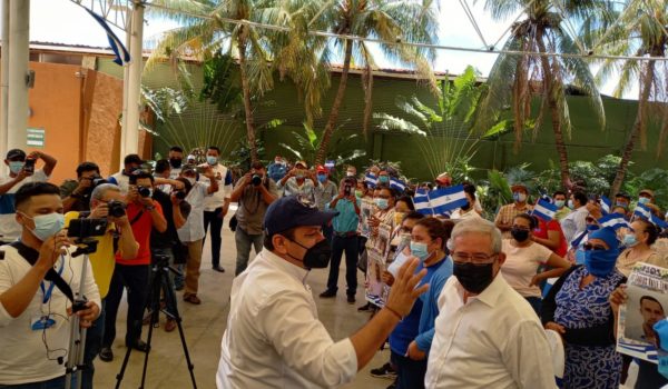 Medardo Mairena oficializa su precandidatura a la Presidencia por el Movimiento Campesino