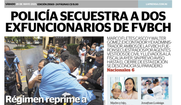 Portada impresa 29-05-2021