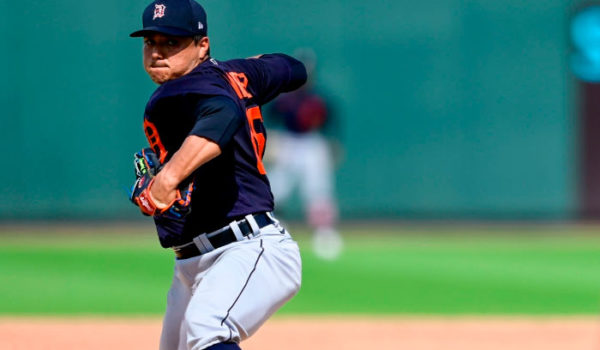 Erasmo Ramírez es subido a las Grandes Ligas por los Tigres de Detroit
