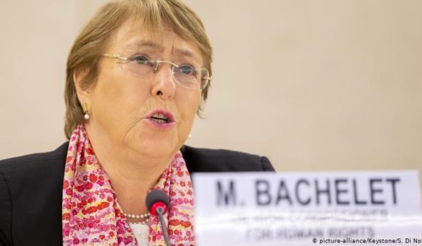 Michelle Bachelet dice que están conversando con «las autoridades» de Nicaragua para que liberen a los presos políticos