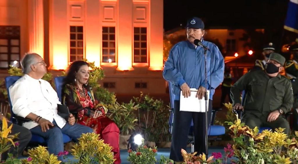 Daniel Ortega y Rosario Murillo