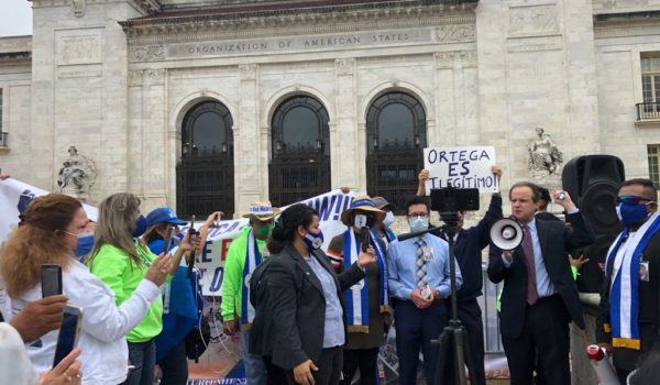 Organización de la diáspora solicitará a la OEA a partir de junio declarar ilegítimo a Ortega y aplique la Carta Democrática