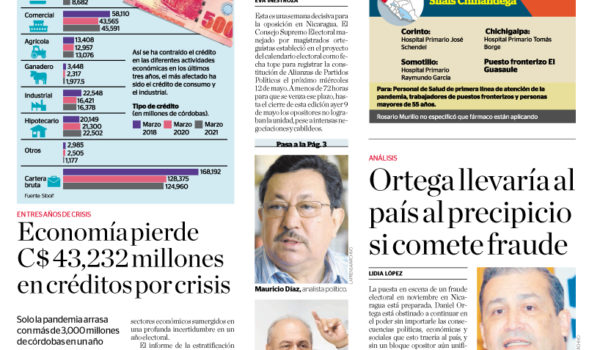 Portada impresa 10-05-2021