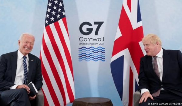 Cambio climático y pandemia son los dos grandes temas de la cumbre del G7 en Cornwall, Gran Bretaña