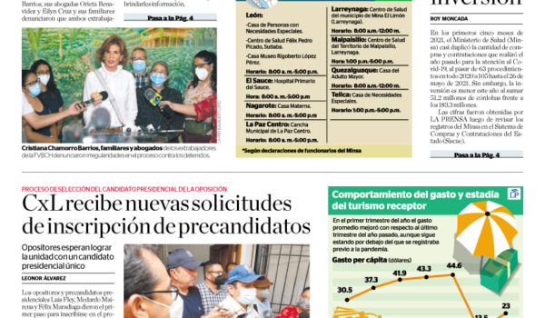 Portada impresa 01-06-2021