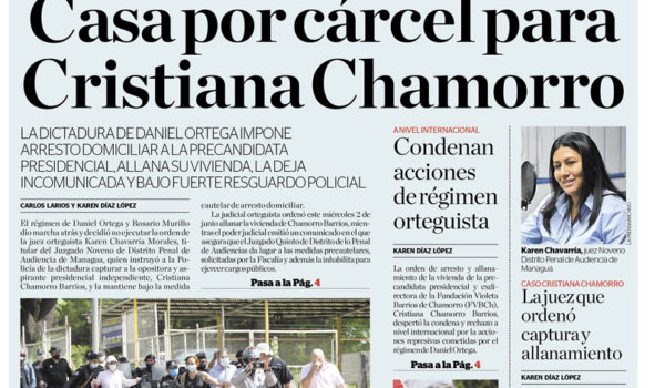 Portada impresa 03-06-2021