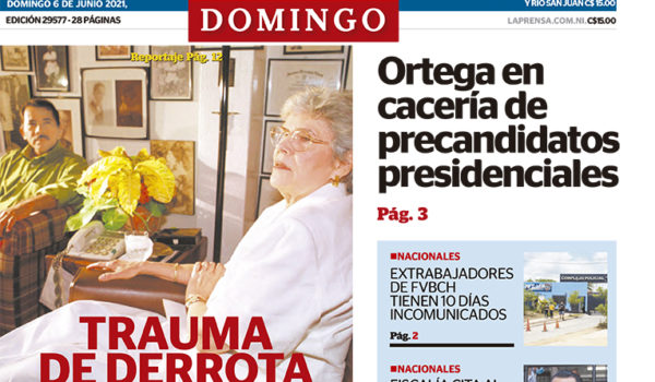 Portada impresa 06-06-2021