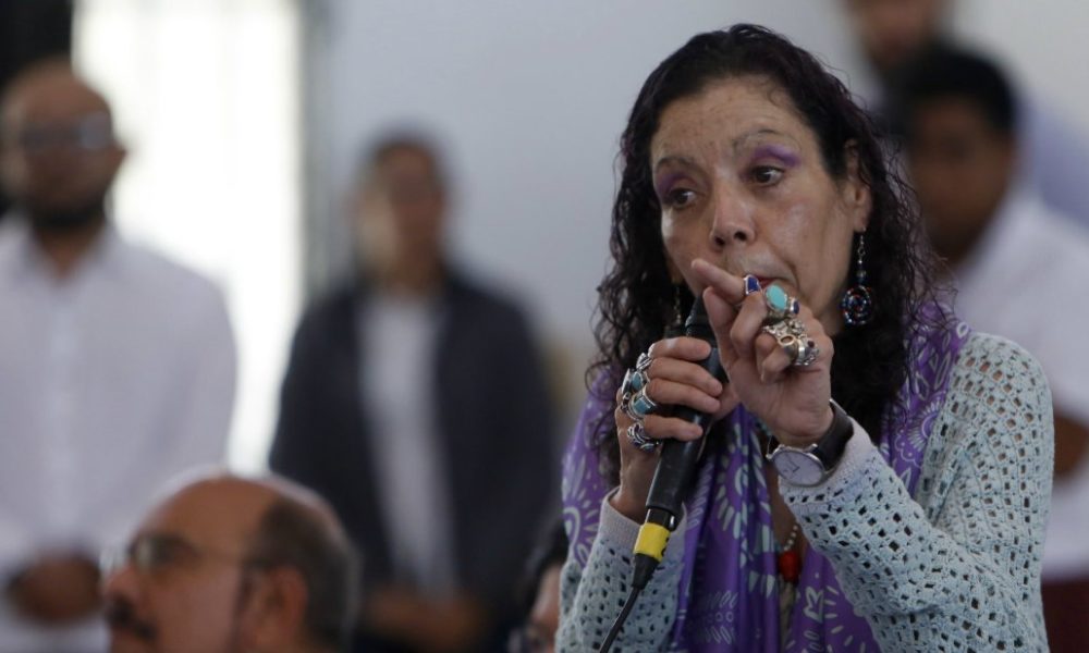 Rosario Murillo acusa a opositores de recibir dinero sucio en una clara alusión a la cooperación internacional. LA PRENSA