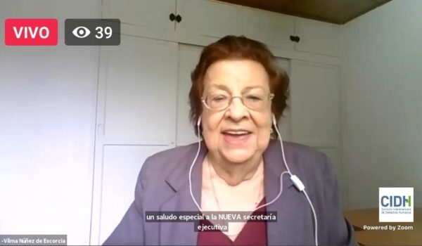 Cenidh presenta ante la CIDH informe sobre la situación de los derechos políticos en Nicaragua