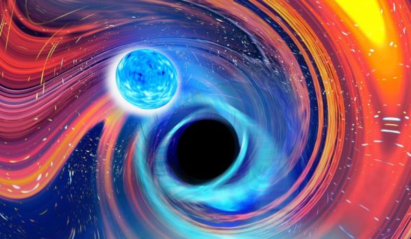 La extraordinaria colisión de una estrella de neutrones y un agujero negro captada por primera vez