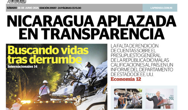Portada impresa 26-06-2021