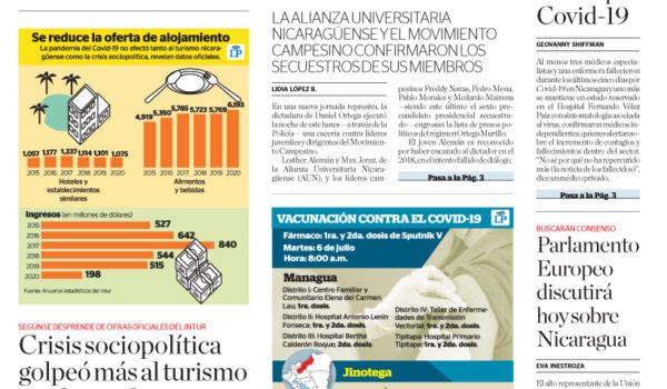 Portada impresa 06-07-2021