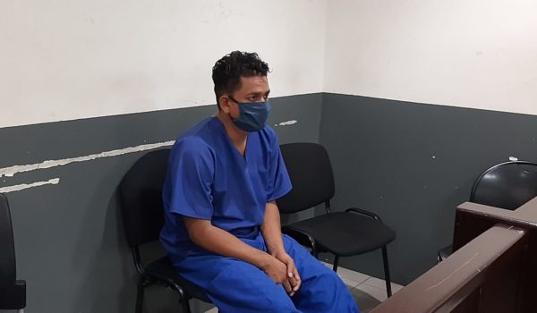 Daniel Alexander Lainez culpable de robo con intimidación. LA PRENSA/Archivo