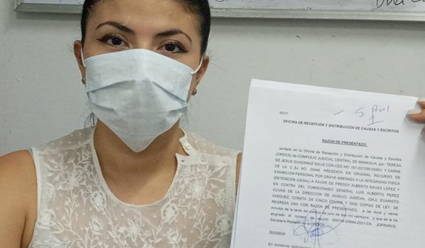CPDH interpone recurso legal a favor de Medardo Mairena, Freddy Navas y Pedro Mena