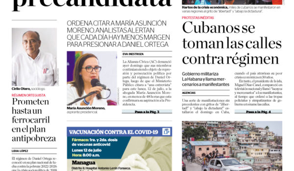 Portada impresa 12-07-2021