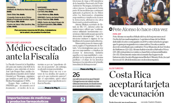 Portada impresa 13-07-2021