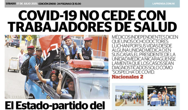 Portada impresa 17-07-2021