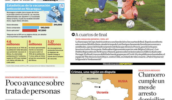 Portada impresa 02-07-2021