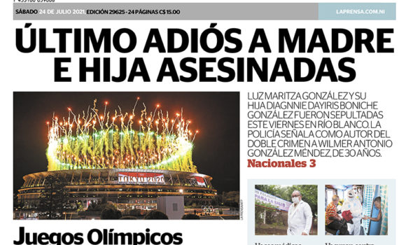 Portada impresa 24-07-2021