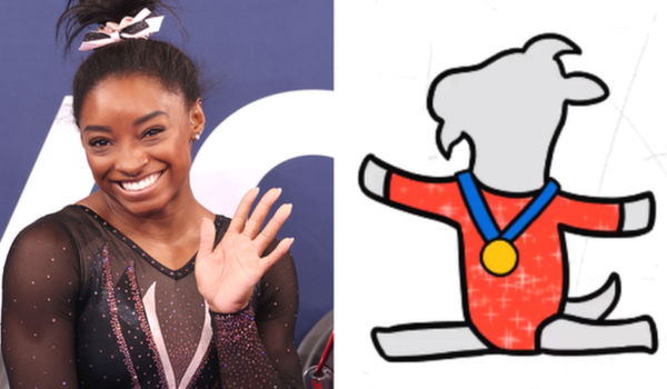 Simone Biles: por qué han elegido una cabra como el emoji de la gimnasta estadounidense para los Juegos de Tokyo 2020