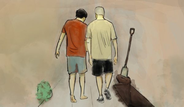La familia que alquiló una casa y encontró a la dueña enterrada en el jardín