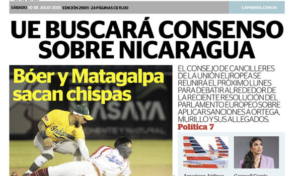 Portada impresa 10-07-2021