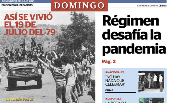 Portada impresa 18-07-2021