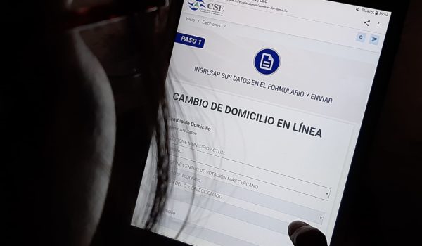 CSE reporta más de 1,500 cambios de domicilio desde que habilitó sitio en línea