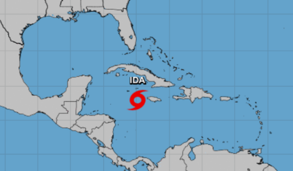 Depresión se fortalece y se forma la tormenta tropical Ida en el mar Caribe