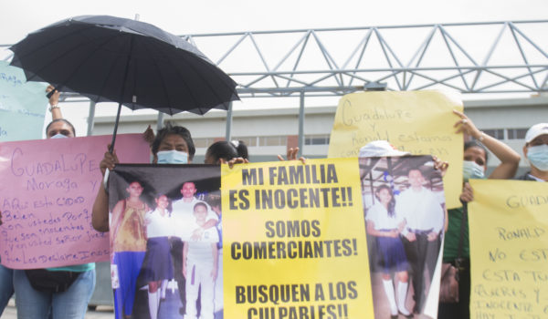 La familia de Ronald Aguilar y Guadalupe Moraga siempre creyeron en la inocencia de ambos ambos y rechazaron los cargos que la Fiscalía les imputó LA PRENSA/Archivo.