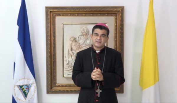 Monseñor Rolando Álvarez, obispo de la Diócesis de Matagalpa . LA PRENSA / CAPTURA DE PANTALLA