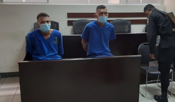 Los hermanos Yader y Franklin Alemán Muñoz acusados de lesiones leves y graves y leves LA PRENSA/Ernesto García