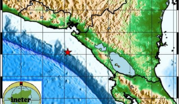Pacífico nicaragüense registra al menos 37 réplicas, tras el sismo de 6.2 en la madrugada
