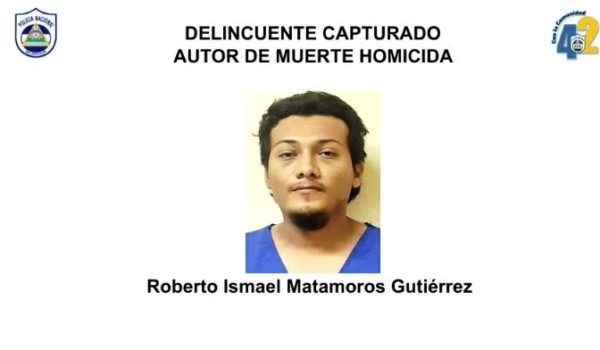 Roberto Matamoros Gutiérrez, de 28 años enfrenta cargos por homicidio. LA PRENSA/ Cortesía