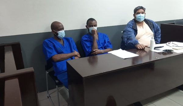 Los hermanos Derry Thomas Watson, y Ryan Watson Foster,enfrentan cargos por violación agravada. LA PRENSA/Ernesto García.